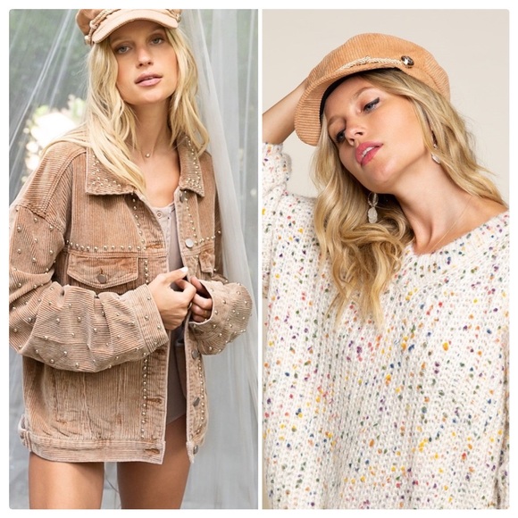 POL Newsboy Must Have Corduroy Hat - Picture 4 of 13